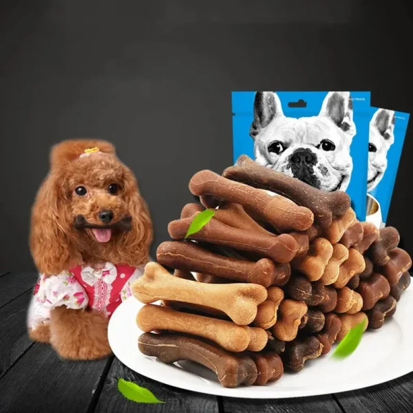Dog Snacks Puppy Molar Stick Training Pet Dog Food Puppy Teeth Cleaning Sticks Pet Food Bone Dog Chew Snacks for Small Dogs
