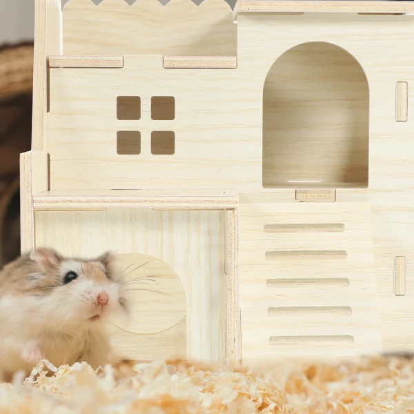 Delicate House Large Rabbit Hideout Wooden Cages Guinea Pig Houses and Hideouts