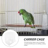 Birdcage Travel Cockatiel Outdoor Carrier Small Iron Wire Parrot Cages for Birds