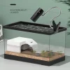 High Definition Transparent Acrylic Turtle Tank Case Plastic PET Anti DropAquarium Reptile Breeding Box Turtles Habitat