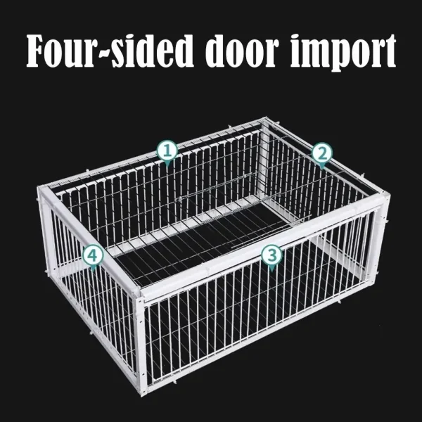 Auto Trap Bird Cage Rabbit Cage Mouse Cage Entry Only No Exit Thickened Encrypted Automatic Pigeon Collecting Portable Bird Cage