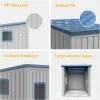 Dog House Indoor and Outdoor with Weatherproof Roof Removable Floors for Small to Middle Sized Dogs Easy to Assemble
