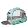 Portable Oxford Bird Travel Carrier Backpack - Foldable Cage for Parrots, Pigeons & Small Birds, Durable Breathable Design