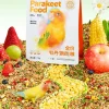 YEE Lovebird & Parrot Food - Nutrient-Rich Pellets with Canary Seeds & Dried Fruits | Diet for Sun Conure,Cockatiel&Small Birds