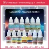 Aquarium Fish Tank Water Quality Testing Solution PH NH4 NO2 No3 GH CI H2S Aquaculture Water Quality Testing Monitoring Agent
