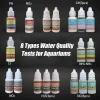 Aquarium Fish Tank Water Quality Testing Solution PH NH4 NO2 No3 GH CI H2S Aquaculture Water Quality Testing Monitoring Agent