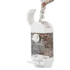 Bird Feeder Water Dispenser House Shaped Parakeet Feeder Smart Bird Feeder Large Capacity Anti Spill Food Container Drinker Cage