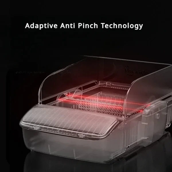 Automatic Intelligent Cat Litter Box Self-cleaning Cat Sandbox Scooping Open Semi-enclosed Cats Toilet Oversized Pet Supplies