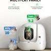 PETKIT PUROBOT MAX PRO Automatic Smart Cat Litter Box Self Cleaning AI-Camera Pet Toilet Odor Removal App Control Global Version