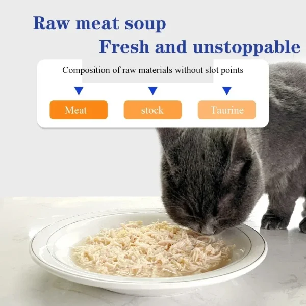 Canned cat wholesale chicken duck hydrating cat cans kitten into cat wet food pet snacks 85g
