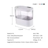 Creative Mini Fish Tank Desktop Aquarium USB Built-in Water Pump / LED Light / Filter Self-circulation Aquarium Goldfish Can