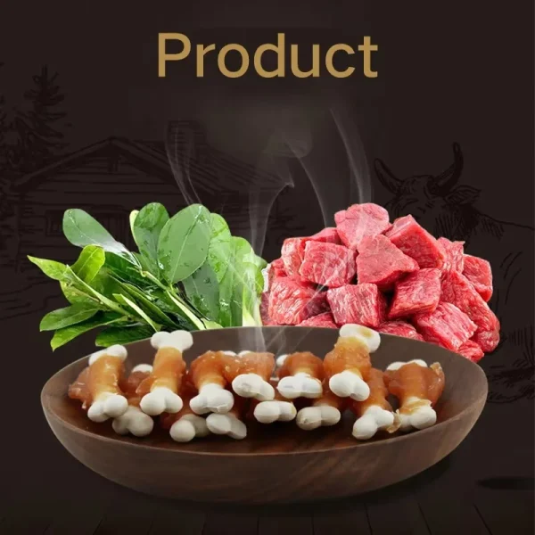 Pet Dog Biscuits Delicious Snacks Milk Chicken Calcium Food Bone Snacks Teething Food Teeth Cleaning Training Reward Sticks