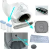 TONEPIE Automatic Cat Litter Box Accessories Bin Door Bottom Capsule Ventilation Screen Filter Mesh for Pet Toilet Replacement