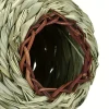 Handcrafted Weaved Hanging Parrot Hummingbird Nest Houses Birds Nest Cage Egg Cage House Outdoor Home Decoration and Gardening