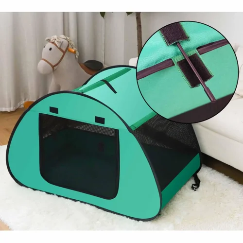 Cat Tent Cave Quick Assembly and Disassembly Cute Foldable for Indoor Outdoor Nest Sturdy Cat House Portable Pet Tent Dog House