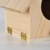 Hot Sale Wooden Large Nest Dox House Bird Bird Box Garden decoration Outdoor Wooden Boxes Bird Cages Nests Daily Necessities