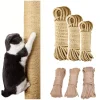 Cat Scratcher Rope DIY Natural Sisal Rope Toy Cats Paw Claw Furniture Protector Cat Tree Tower Climbing Frame Binding Rope