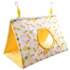 Bird Hanging Hammock for Cage Winter Warm Nest Tent House Hideout Parrot Snuggle for Sleeping Playing & Rest D0LD