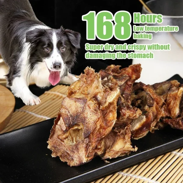 New Dog Snacks Food Tooth Cleaning Bones Low Temperature Baking Crispy Not Hurt Stomach Low Moisture High Protein Pet Snacks
