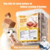 Small frozen double-layer freeze-dried chicken liver and chicken breast nutrition fattening rabbit blood freeze-dried dog snacks