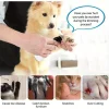 Dog Nail Grinder - Dog Nail Grinder with 3 Grinding Ports - Silent Rechargeable Electric Nail Trimmer for Small to Large Dogs