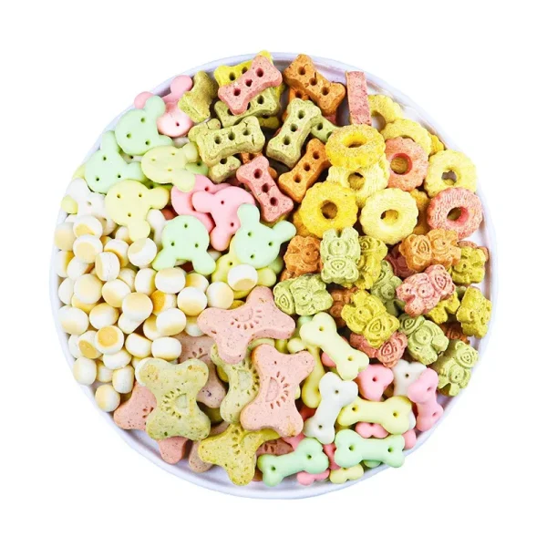 200g Pet Food Dog Snacks Grinding Teeth Cleaning Dog Multi-flavor Biscuits Chicken Beef Calcium Milk Steamed Buns Pet Snacks