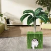 Cat Tree Mushroom Cat Scratching Tree Indoor Sisal Pet Scratch Pillar Climbing Frame Coconut Cat Tree with Interactive Ball