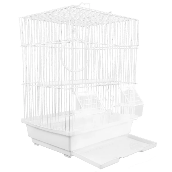 Birdcage Travel Cockatiel Outdoor Carrier Small Iron Wire Parrot Cages for Birds