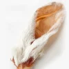 200g Dog Treats Air Dried Furry Rabbit Ears Pet Grinding Stick Teeth Cleansing Puppy Teddy Training Reward Dog Food Dry Snack