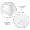 Birdcage Travel Cockatiel Outdoor Carrier Small Iron Wire Parrot Cages for Birds