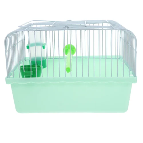 Portable Bird Cage for Parrots Lovebirds with Perch Food Box Water Dispenser Travel Small Animal Carrier Budgie Pet Habitat