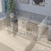 Small Animal Fence Cat Cub Guardrail Puppy Anti-Jailbreak Fence Rabbit Cage Guinea Pig Partition Net