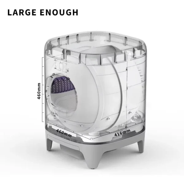 Petit Accessory-PETKIT Replaced barrel for Pura-X Automatic Cat Litter Box Drum Replacement Cylinder with mat inside