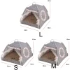 Pet Cat Tent Summer Cave Hut Cat Sleep House For Kitten Puppy Playpen Cage Basket Cat Nesk Kennel Small Dog House Bed