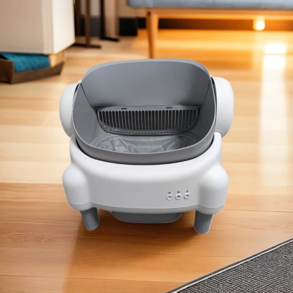 Pet Intelligent Cat Toilet, Electric Cat litter Box, Large Automatic Poop Scoop, Cat Litter Machine To Prevent Splashing Outside