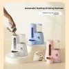 Hamster Automatic Feeding and Watering Device, A Two-in-one Water Bottle and Food Bowl for Golden Hamsters
