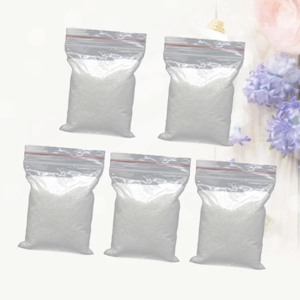 5 Packs Aquarium Sand Quartz 10kg for Fish White Tank Decoration Pebbles Bagged Substrate