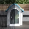 Home Balcony Plastic Dog Houses Kitten Villa Four Seasons Universal Pet Kennels Outdoor Rainproof Medium Large Small Dogs Cage