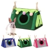 Small Pet Nest Felt Tent Rabbit Nest Hamster House Hamster Cage Large Guinea Pig Cage Guinea Pig Small Animal Bed Accessories