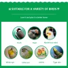Wooden Bird House Natural Wood Birds Nest Outdoor Hanging Bird Parrot Breeding Cage Pet Bedroom Accessories Decoration New