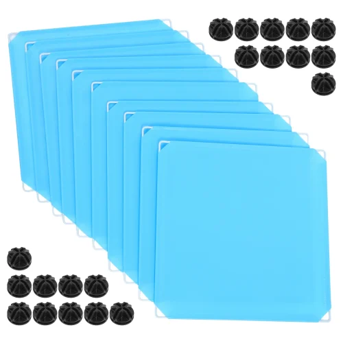 10pcs Rabbit Enclosure Guinea Pig Cage Pet Playpen Durable Plastic Panels Large Size Easy Assembly Storage Hamster Area Dog