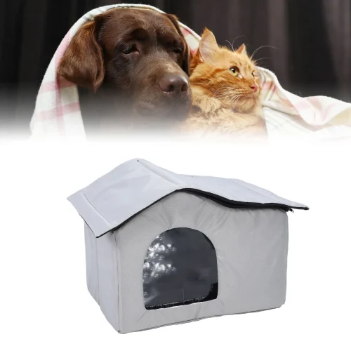 Cat Cooling House Long Lasting Cooling Oxford Cloth Bite Resistant Pet Cooling House for Cat Dog Pet Cooling House