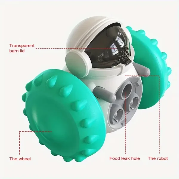Dog Enrichment Puzzle Toy with Treat Maze - Cognitive Development & Problem-Solving Game - Fun Mealtime Feeder for Small & Mediu