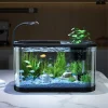 Betta Fish Smart Tank With Filtration And Lights Aquarium Kit Starter Aquarium Fish Bowl For Betta Tortoise Frog