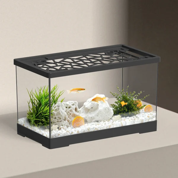 High Quality Acrylic Fish Tank Plastic PET Anti Drop Fish Tank High-definition Transparent Aquarium Landscape Decoration