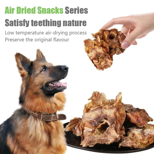 New Dog Snacks Food Tooth Cleaning Bones Low Temperature Baking Crispy Not Hurt Stomach Low Moisture High Protein Pet Snacks