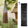 6pcs Long Mesh Bag No Missing Hanging Wild Bird Food Bird Socks Mesh Bag Feeder For Goldfinch Hummingbird And Small Tray Feeder
