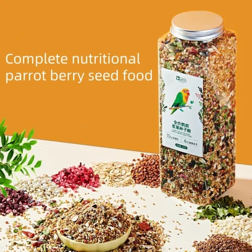 Bird Food Berry Seeds Parrot Food Peony Tiger Skin Xuanfeng Feed Shelled Five-color Millet General Bird Food Mixed Grain