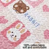 Rabbit Floor Mat Pet Sofa Cushion Training Pad Guinea Pig Mat Lapin Cage Mat Cat Dog Sleeping Blanket Fence Pad Bunny Supplies