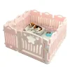 Modern Plastic Dog Houses Safety Dog Fence Home Pet Cat Kennel Small Dogs Indoor Isolation with Toilet Dog Cage Pet Supplies